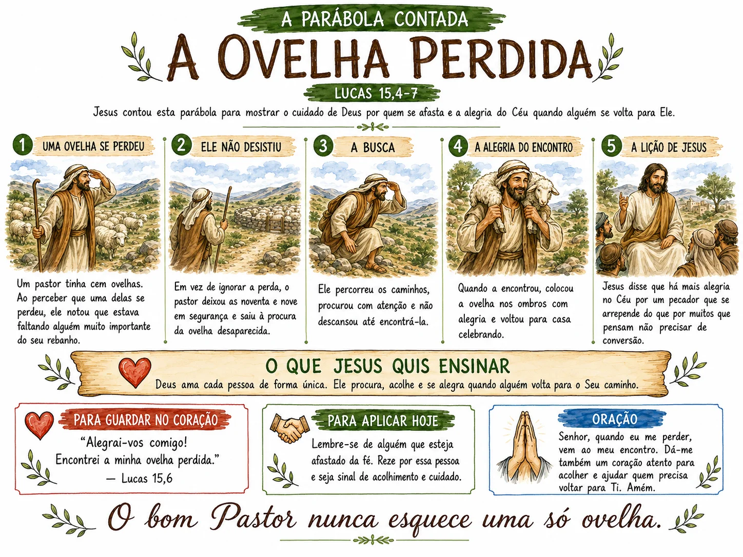 Folder das Parábolas