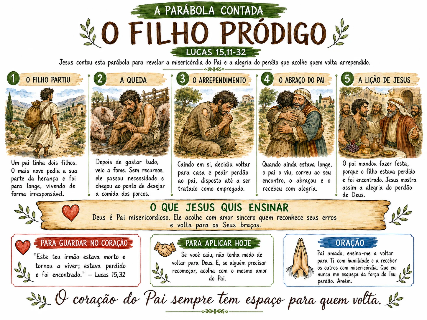 Folder das Parábolas